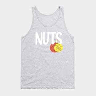 Chest Nuts Couple Christmas funny gift Tank Top